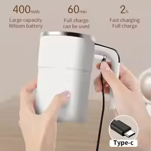Automatic Self-Stirring Coffee Mug – 380ML Rechargeable Electric Mixing Cup ☕🖤