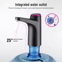 Title  💧 Automatic Water Dispenser | USB Rechargeable Electric Water Pump