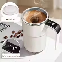 Automatic Self-Stirring Coffee Mug – 380ML Rechargeable Electric Mixing Cup ☕🖤